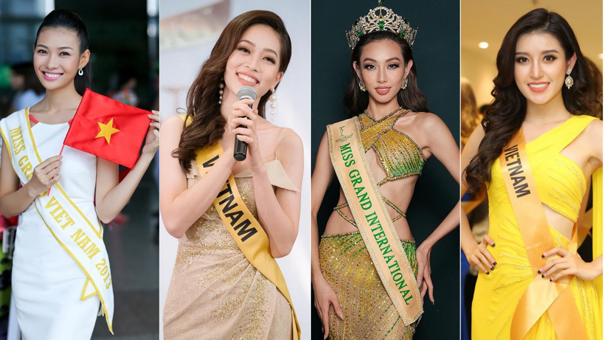 A look at local representatives at Miss Grand International pageant through years